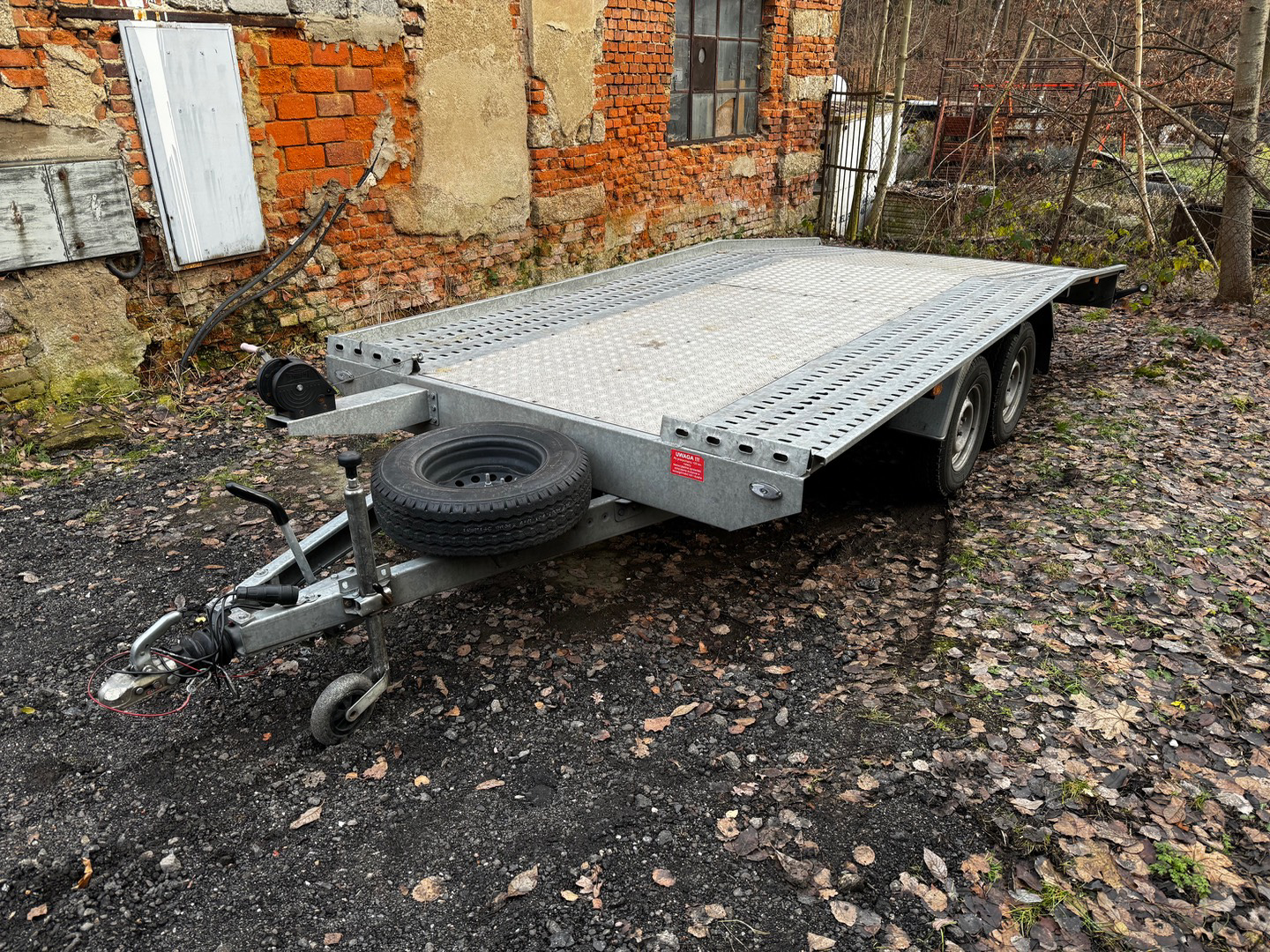 Autopřepravník (podval) — 4,5 m